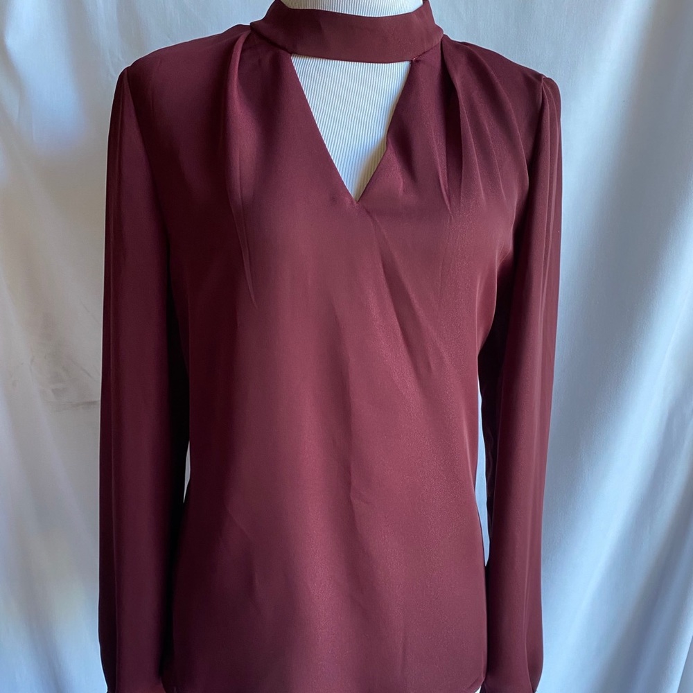 Mock Keyhole Blouse